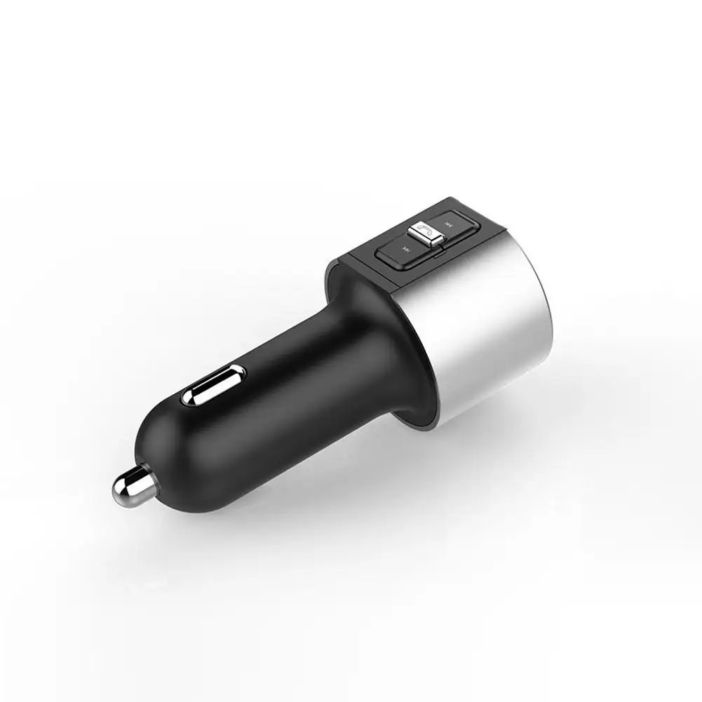 Bluetooth fm-передатчик беспроводной MP3-плеер Автомобильное зарядное устройство с двумя портами usb громкой связи