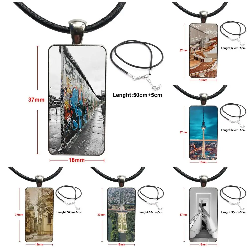 Берлинская культура для мужчин и женщин вечерние ожерелье в подарок со стальным