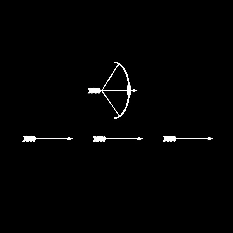 Охотничий декор для стрельбы из лука авто автомобиля/бампера/окна виниловая