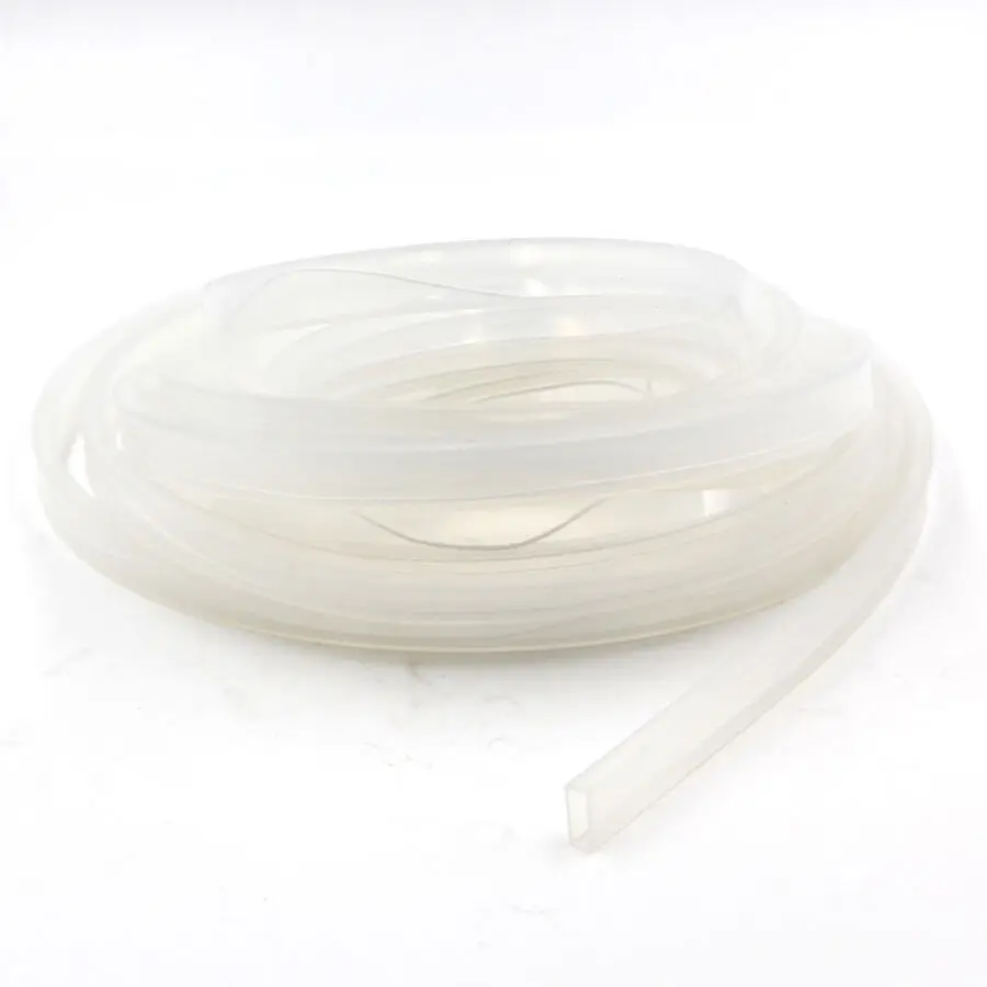 8mm/10mm/12mm Silicon tube cilp IP67 waterproof for SMD 5050 3528 5630 ws2801 ws2811 ws2812b led strip light 5/10/15/20m length - купить по