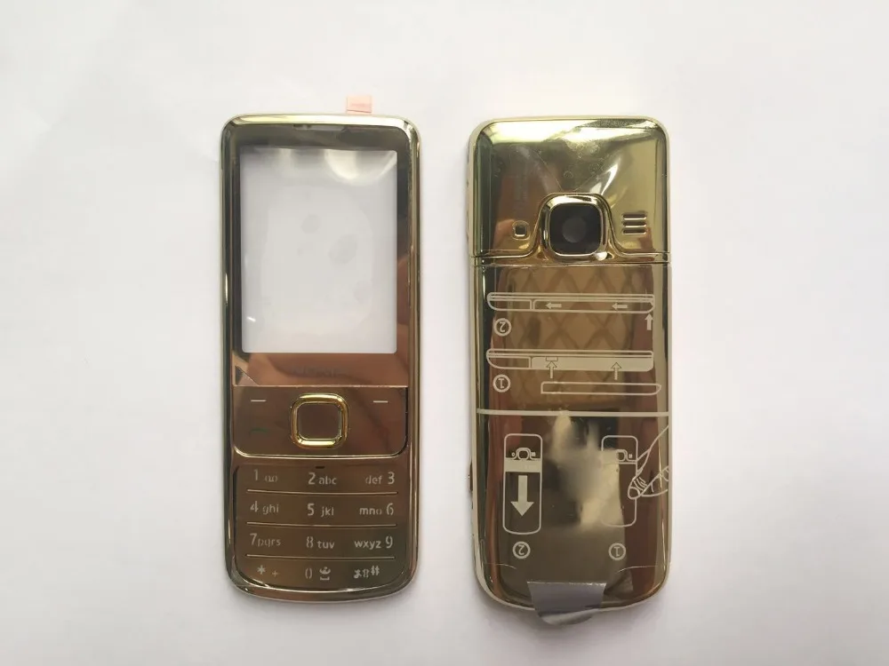 Yqwsyxl 100% Новинка для Nokia 6700 6700C металлическая полноразмерная передняя рамка +