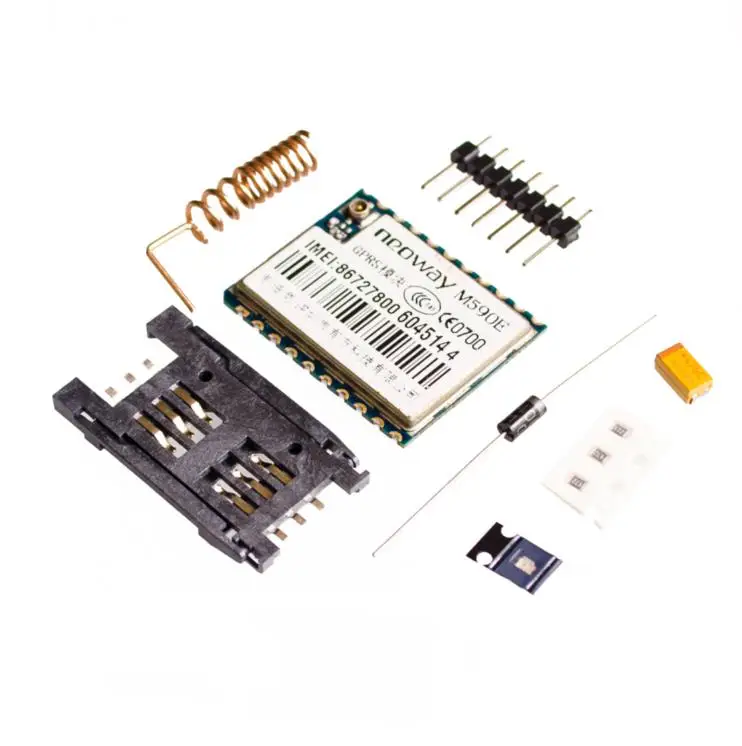 M590E GSM GPRS модуль Diy наборы M590 900m-1800m sms CPU MCU тест | Электронные компоненты и