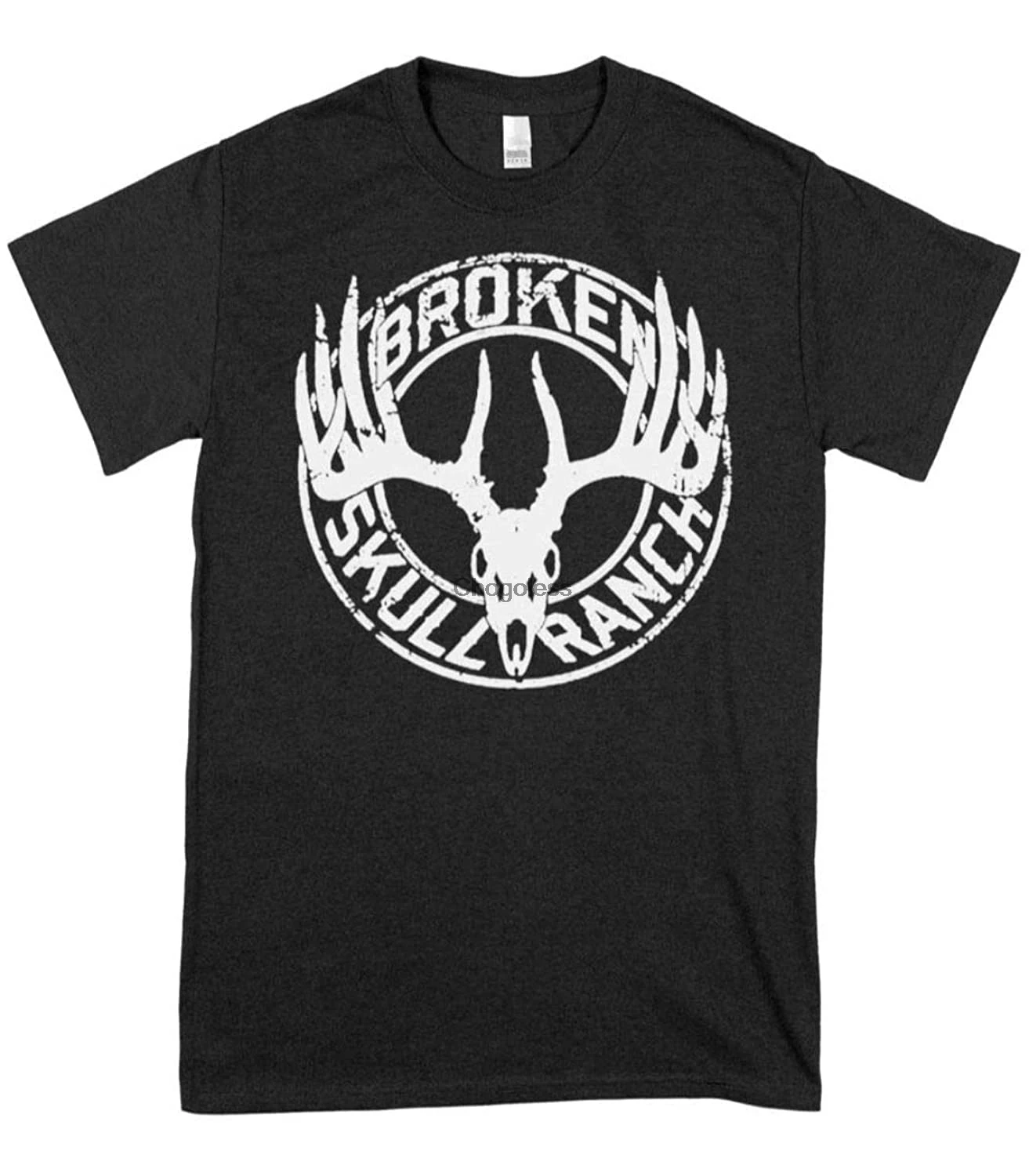 Футболка с изображением сломанного черепа ранчо Классическая футболка унисекс