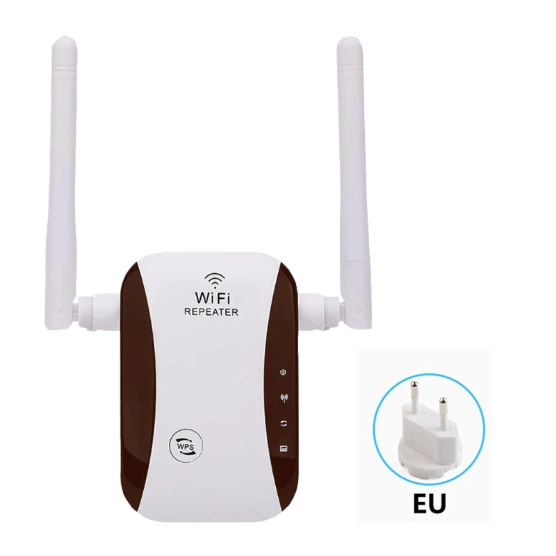 WiFi Repeater US UK EU AU Plug Range Extender 2.4GHz High Speed Booster