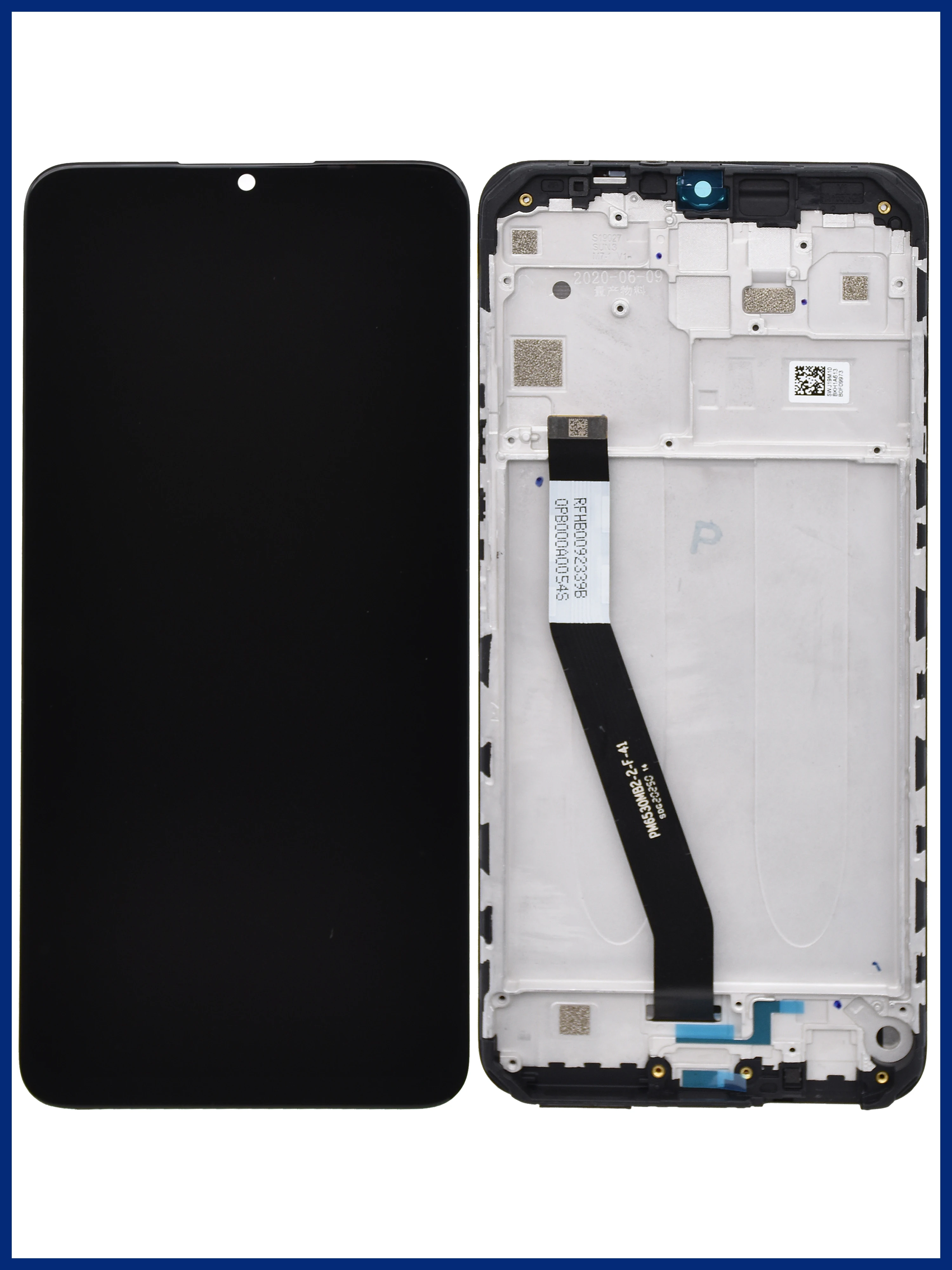 ЖК-дисплей 6 53 &quotдля Xiaomi Redmi 9 M2004J19AG дисплей с сенсорным экраном и дигитайзером в