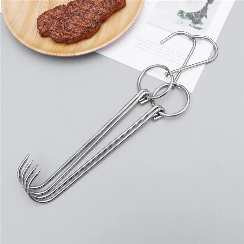 Крючки в форме буквы S и двойные крючки из нержавеющей стали 5 шт.|Крючки