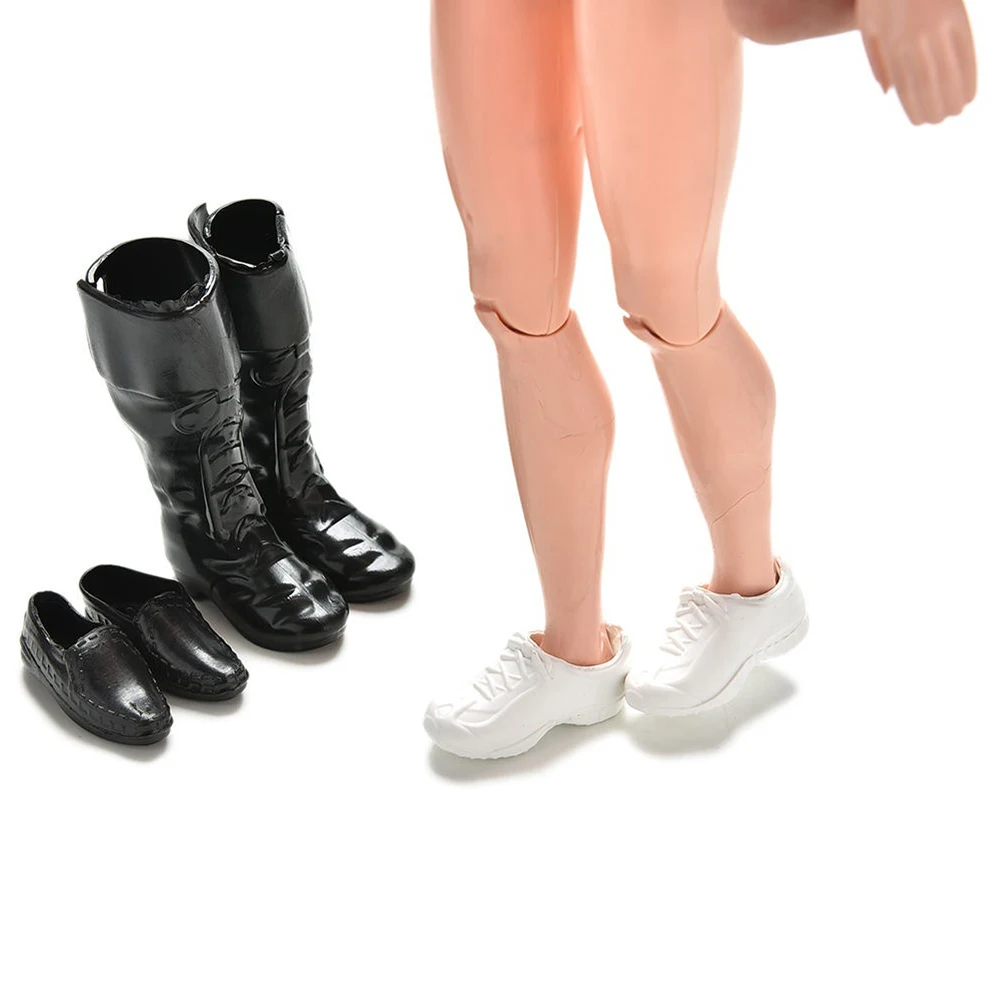 4 пары модные туфли на высоком каблуке для кукол Blyth 1/6 ботинки Licca мини-обувь Momoko