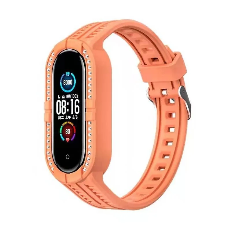 

2021 New Strap for Xiaomi Mi Band 6 5 4 3 Wristband Band6 Band5 Bend 6 5 Soft Silicone Replacement Bracelet for Xiomi Mi5 Mi6