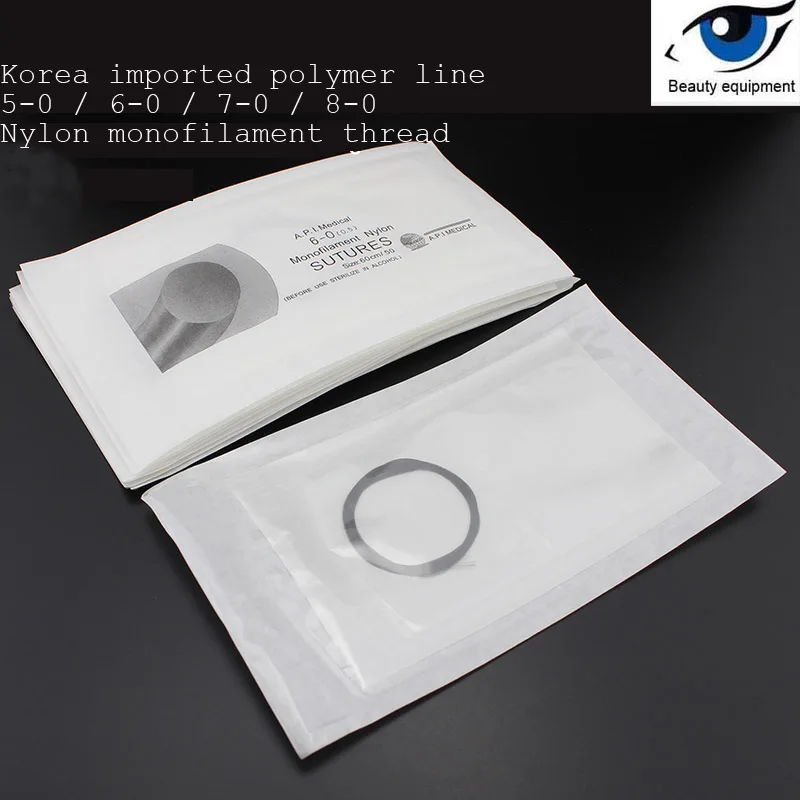 Корейская импортная ось Косметический Пластиковый шов полимерная шовная нить