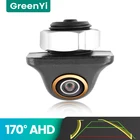 GreenYi 170  Золотая рыбий глаз трек Автомобильная камера заднего вида AHD 1280x720P HD ночное видение реверсивная парковочная камера