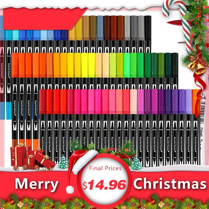 

Ручки с двусторонним наконечником, фломастеры с двусторонним наконечником 0,4 мм, фломастеры с войлочным наконечником 1-2 мм, акварельные руч...