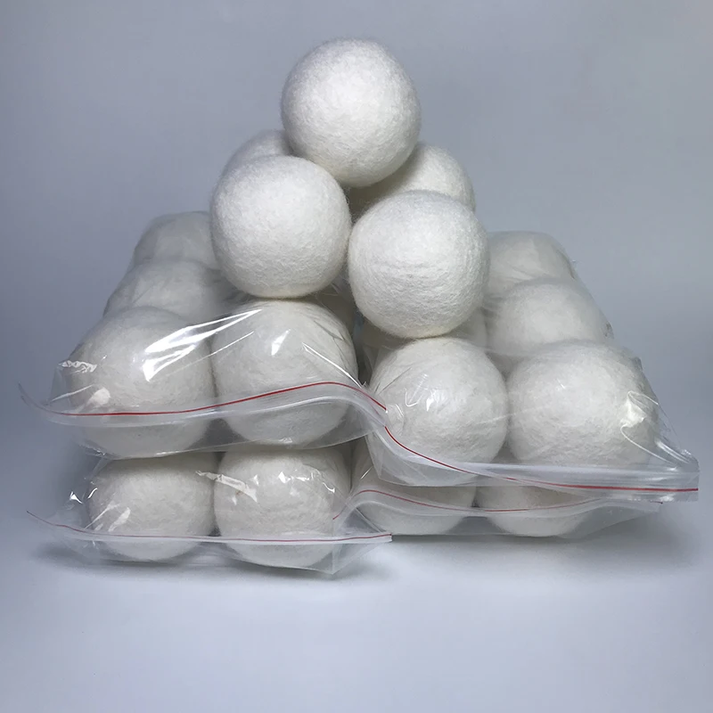 Шерстяной шарик для стирки многоразовый натуральный органический смягчитель