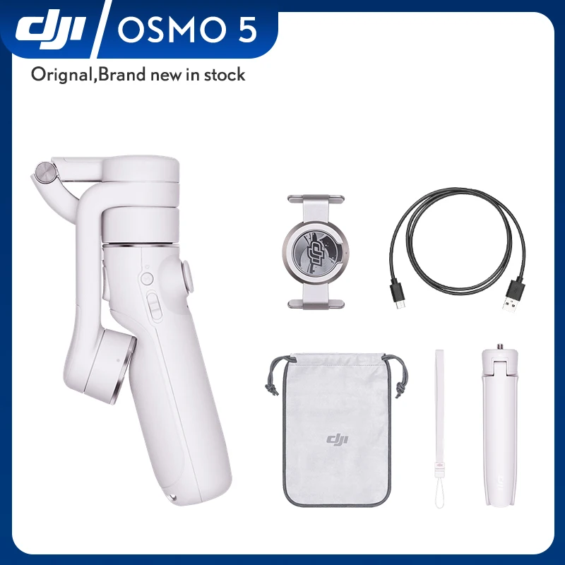 

DJI OM5 3-осевой ручной карданный подвес DJI OSMO Mobile 5 Магнитный дизайн Активный Трек 4.0 портативный складной оригинальный телефон