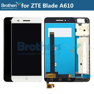 lcd screen for zte blade a610 lcd display for zte blade a610 touch screen assembly touch digitizer phone replacement tested work free global shipping