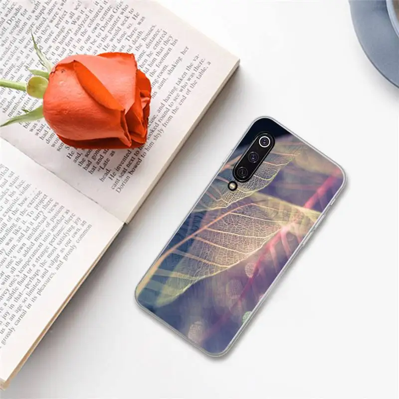 

Leaf pattern drawing cartoon Phone Case For Xiaomi Redmi note 7 8 9 A t k30 max3 9 s 10 pro lite