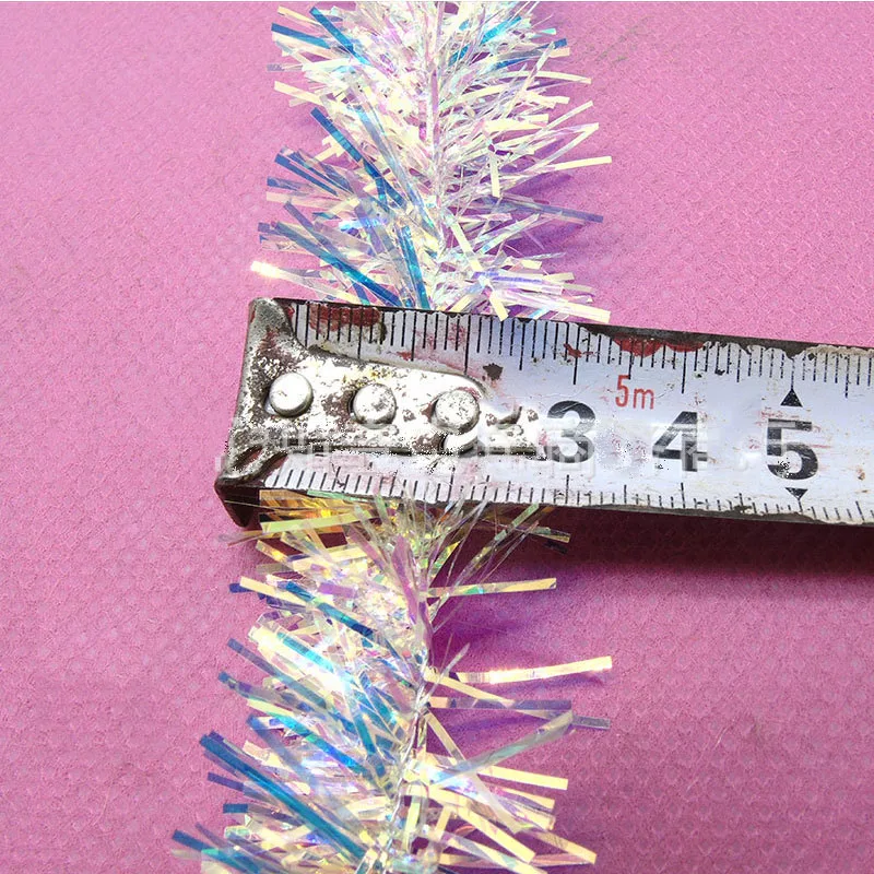 2 м Радужная гирлянда с кисточками Свадебная вечеринка Рождественская елка