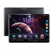 Супер закаленное стекло для планшетов 10 дюймов Android 9,0 3G 4G LTE планшетный ПК 1280*800 6 ГБ ОЗУ 64 Гб ПЗУ две SIM ips gps телефон планшеты
