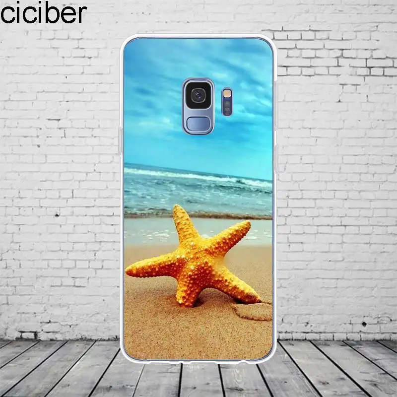 Чехол для телефона ciciber гавайский Samsung Galaxy S 5 6 7 8 9 Edge Plus мягкий чехол из ТПУ Note 3 4 10