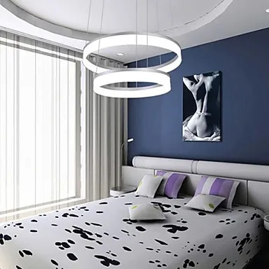 modern chandelier Contracted Design Mini Pendant LED Ring chandelier lighting Free shipping