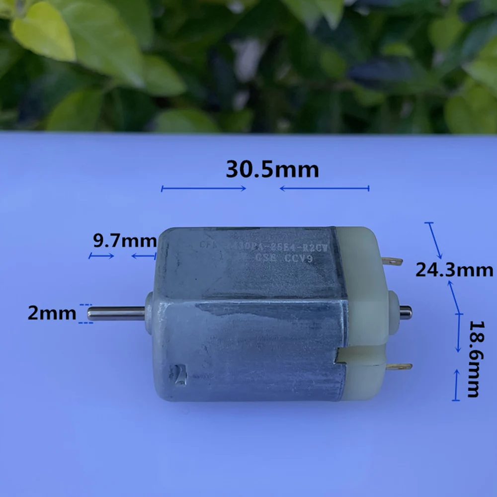 Высокоскоростной электродвигатель мини-щеточка из углеродного волокна с