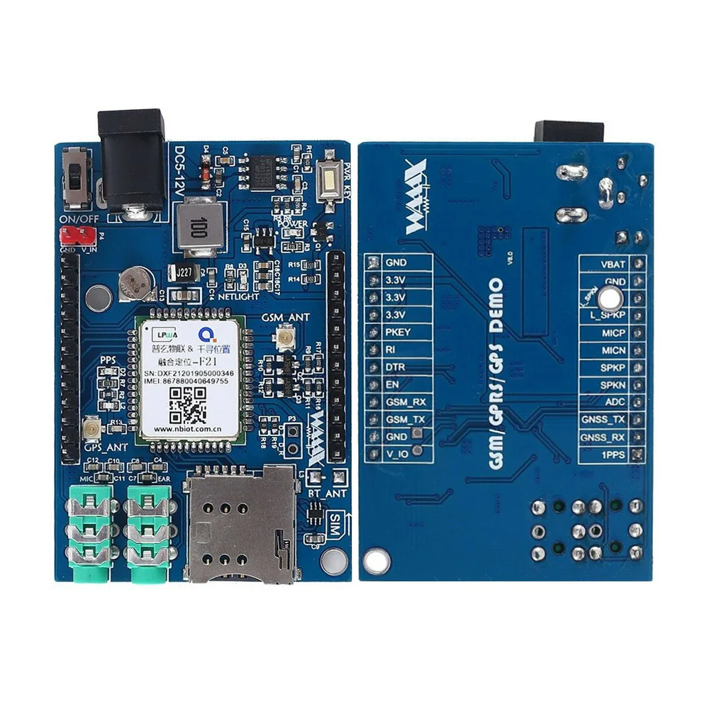 Беспроводной модуль F21 GSM GPRS GPS 3 в 1 защитный постоянного тока 5 9 В для Arduino STM32 51MCU