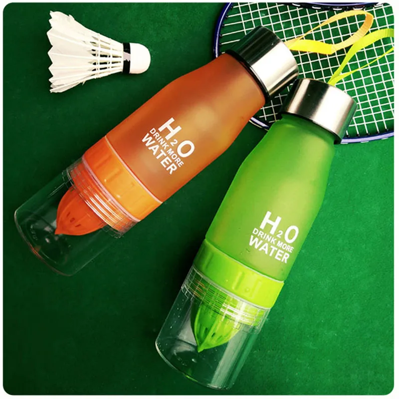 Бутылка для воды 650 мл подарок креативный инфузер фруктового сока бутылки