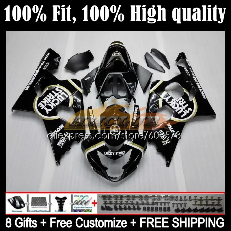 

Инъекция OEM для SUZUKI 600CC GSXR-750 K4 GSXR 600 750 CC 4CL.8 GSXR-600 GSXR750 04 05 GSXR600 2004 2005 обтекатель счастливый черный
