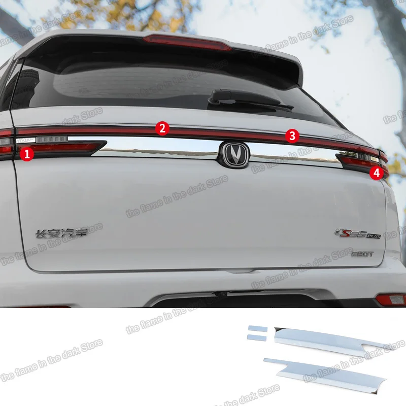 Автомобильные задние фары Lsrtw2017 дверные рамы для changan cs55 plus 2019 2020 2021 cs55plus