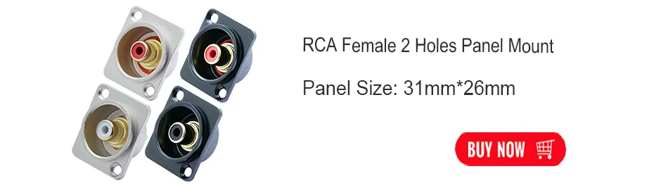 10 шт./лот RCA гнездо Позолоченный усилитель динамик RCA пайка шасси AV Терминал Phono кабель провода разъем