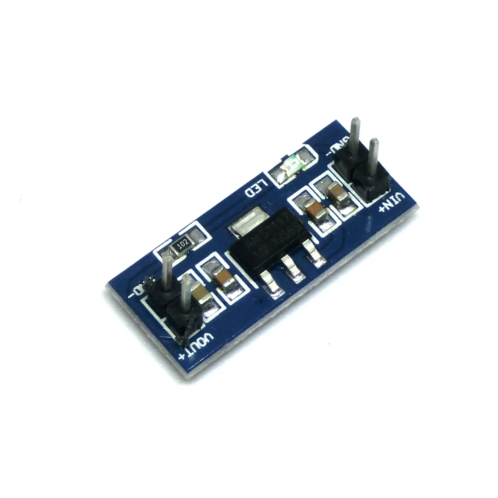 LM1117 AMS1117 4 5 7V поворот 3 V 0 1 DC понижающий модуль питания для Arduino bluetooth Raspberry