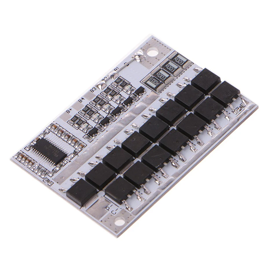 Печатная плата PCB PCM 18650 Lipo BMS 4S аксессуары для зарядного устройства 12В 100A