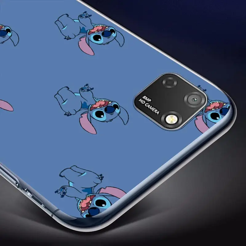 Чехол для телефона из мягкого ТПУ с рисунком мультфильма Стич Honor View 20 10X 10i 10 X10 9N 9X