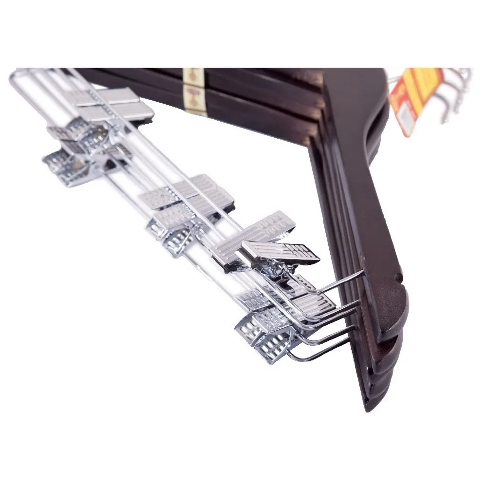 Деревянные вешалки с зажимами для одежды набор 10 шт.|Вешалки и крючки| |