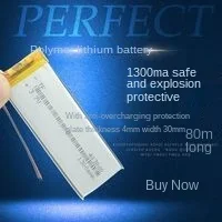 

Braun 3.7V Polymer Lithium Battery 403080 043080 1300mAh For Games Accessories