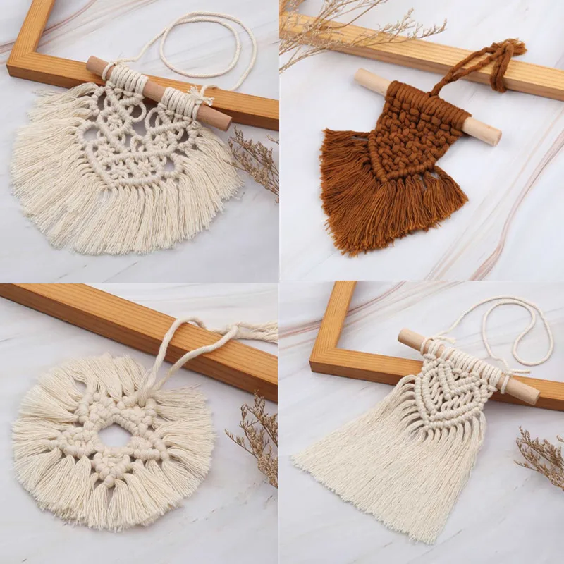 Nordic Детские хлопковые Ленточки настенная подвесная игрушка ручной Макраме