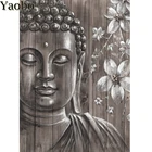 Алмазная вышивка, Будда, цветок, религия, алмазная живопись 5D, Алмазная мозаика сделай сам, полная круглая квадратная картина, домашний декор, искусство ручной работы