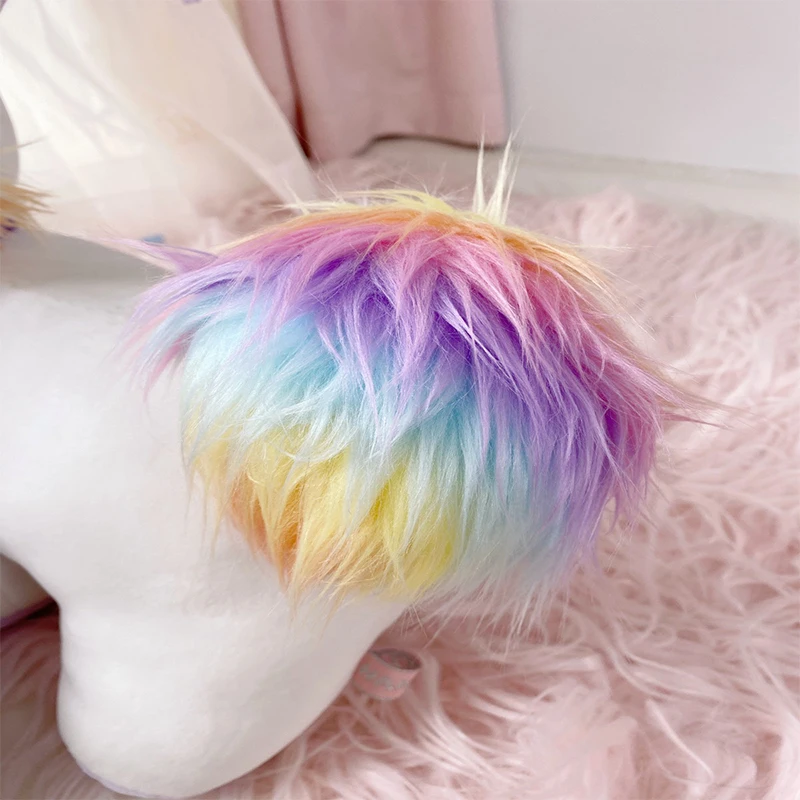 

30/40cm New Soft Rainbow Unicorn Plush Toy Cute Animal Stuffed Unicorn Doll Pillow Child Girlfriend Christmas and Birthday Gift