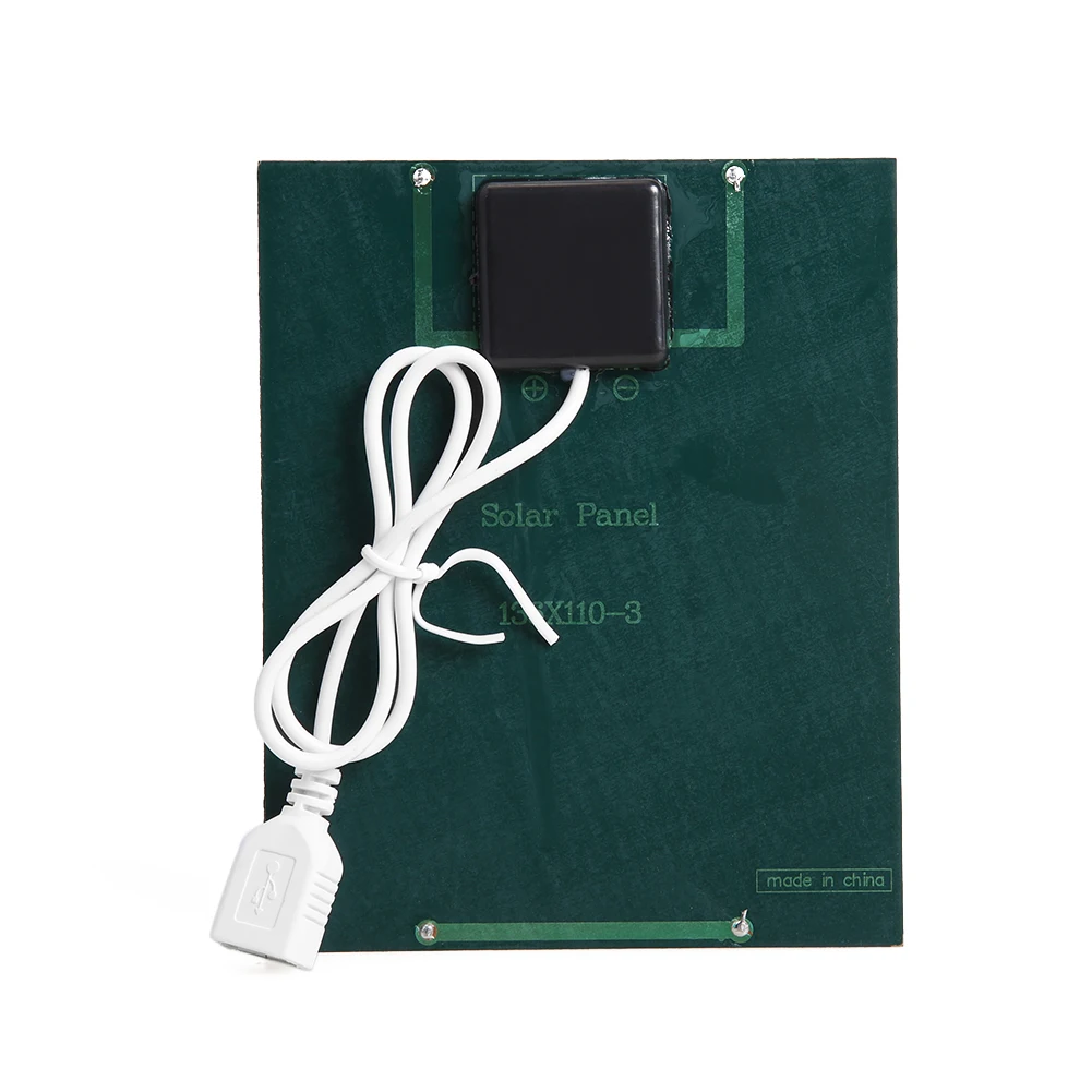 Портативная Гибкая солнечная панель 2 Вт 6 в для зарядного устройства смартфона