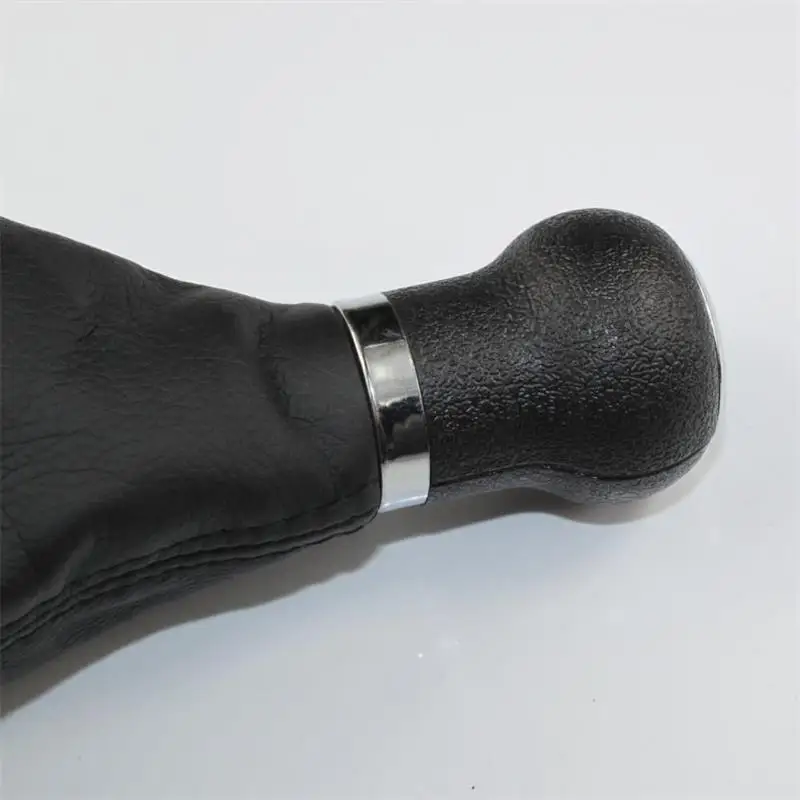 Фото Для VW Passat B5 b5.5 1997 1998 1999 2000 2001 2002 2003 2004 2005 автомобиль-Стайлинг 6 Скорость Шестерни ручка переключения с PU кожаные ботинки №4