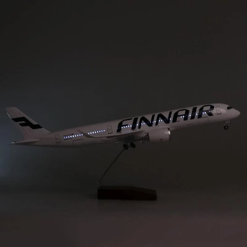 47 см Финляндии FINNAIR авиакомпании модель 1/142 масштаб самолет Аэробус A350 W