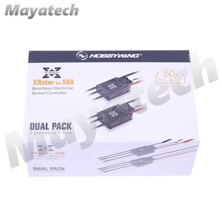 Hobbywing XRotor Pro 50A 4-6S Бесщеточный Регулятор скорости ESC мульти-роторный Aircaft для
