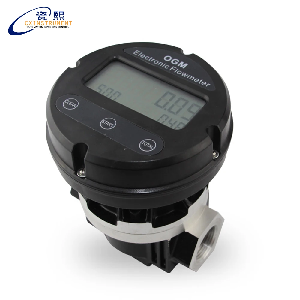 Расходомер топлива с 30 ~ 300 л/мин Диапазон измерения ЖК дисплей DN50 женский