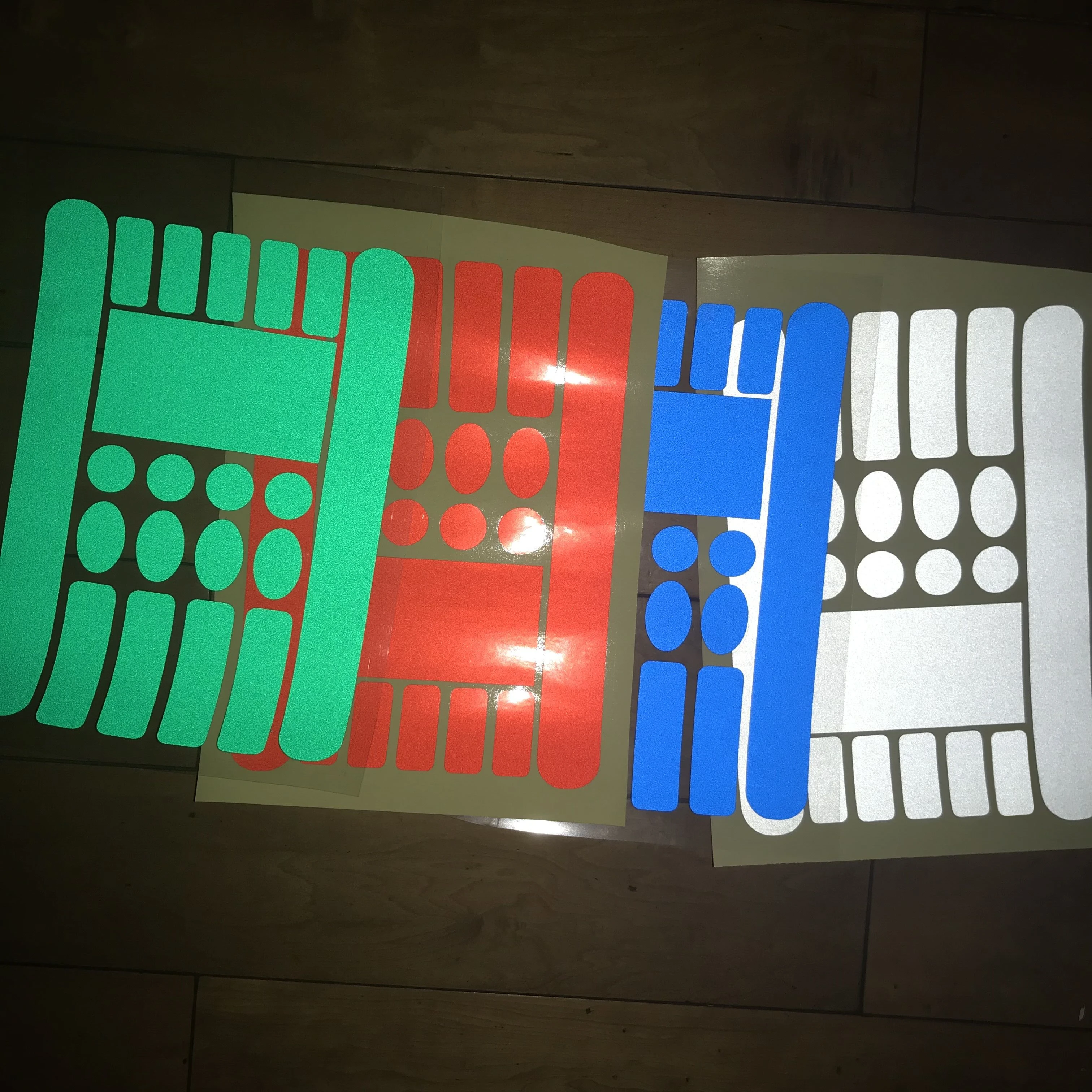 Reflective FD69 Protection Front Fork Sticker Bicycle Cycling Mountain Bike Chain Frame Safety Tape | Car Stickers