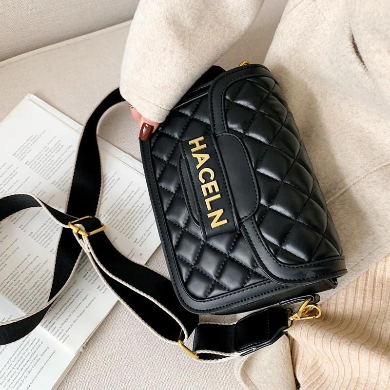 IVog Новое поступление повседневные дамские маленькие сумки через плечо Черные