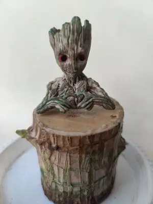 

Marvel Groot Miniature Doll Decoration PVC Action Collection Figurine Model Toys