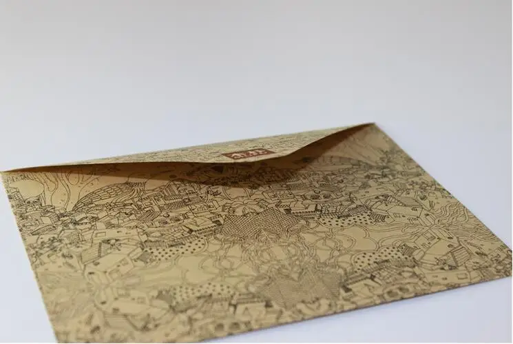 10pcs/lot Vintage Retro Kraft Paper Envelope for Business Card Style high quality|kraft paper envelope|paper envelopebusiness envelope |