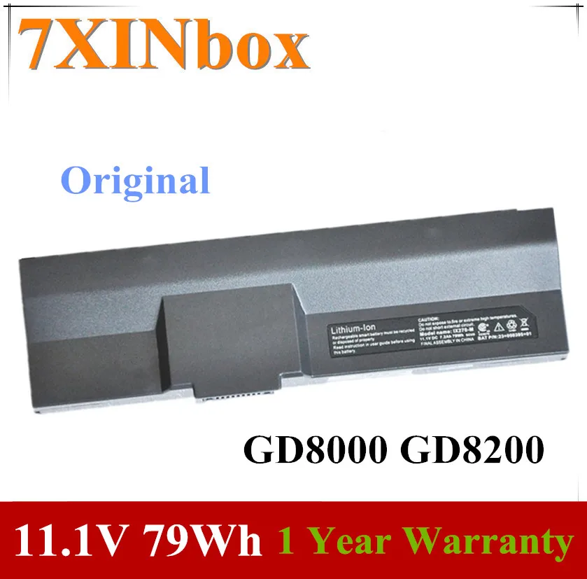 7XINbox 11 1 V 79WH 7 2 mAh IX270-M Аккумулятор для ноутбука Itronix DYNAMICS GoBook XR-1 IX270 GD8000 GD8200 23 + 050395 01 02