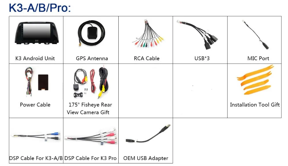 Автомобильная магнитола Ownice 9 дюймов 2 Din 4 ядра Android 0 ГБ + 16 GPS навигатор для Mazda 6 Atenza