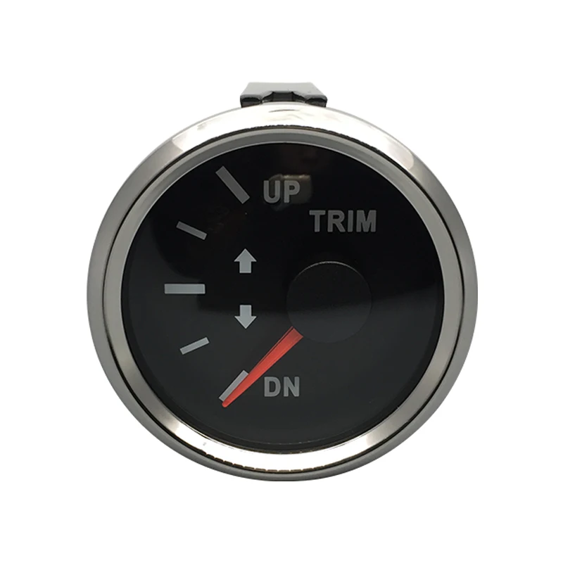 52mm Boat Trim Gauge Balance Meter Fit Vehicle Generator Marine Yacht Engine Outboard Craft Red Backlight Waterproof 9-32V | Автомобили и
