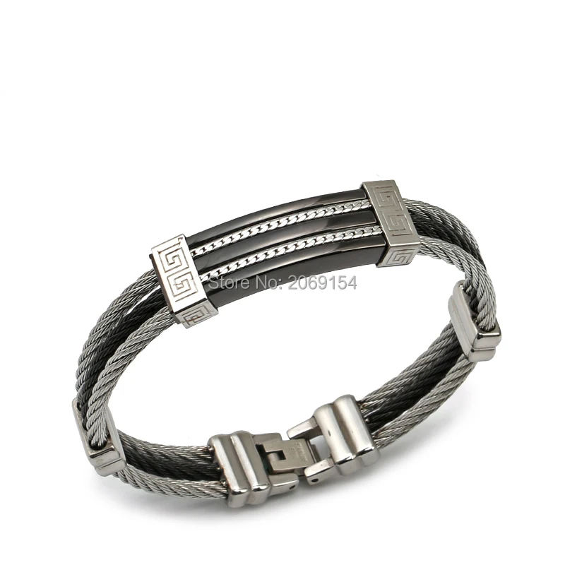 Золотой браслет модные ювелирные изделия из нержавеющей стали звено цепи